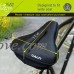 Soft Bike Seat Gel Cover Cushion Bicycle Wide Saddle (10x11in) - Exercise Stationery Spin Bike Road Mountain Cruiser Bike - Men & Women - B07CVXLLJS
